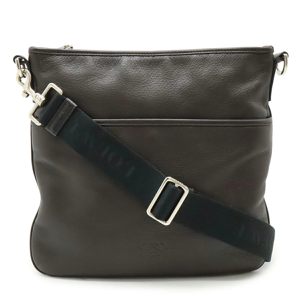 Loewe Anagram Crossbody Bag Leather Dark Brown